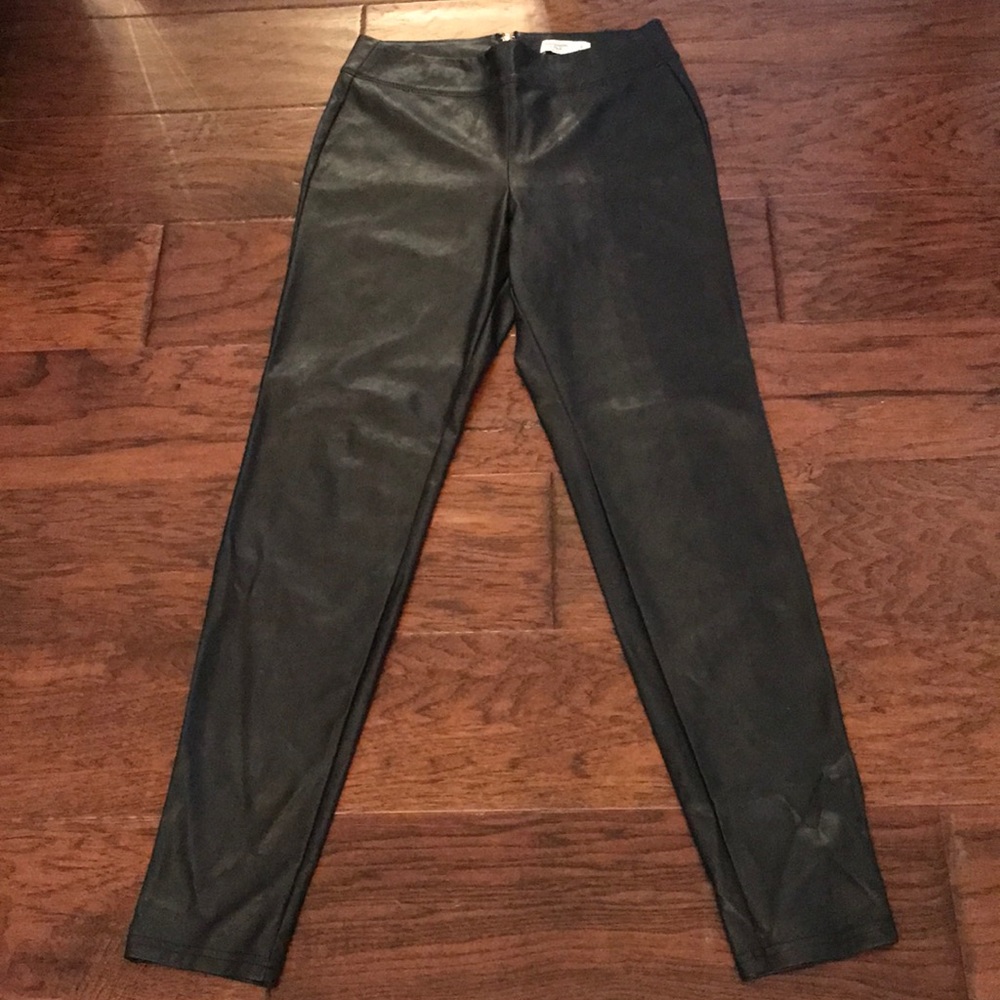 Leather Abercrombie and Fitch leggings